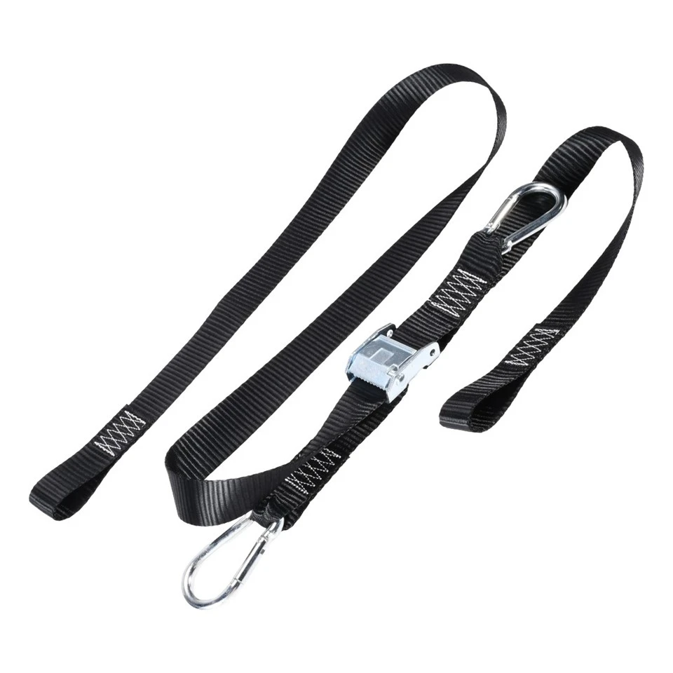 1.5 inch Motorcycle Cam Buckle Tie Downs With Carabiner Hook, 1200lbs. BS price